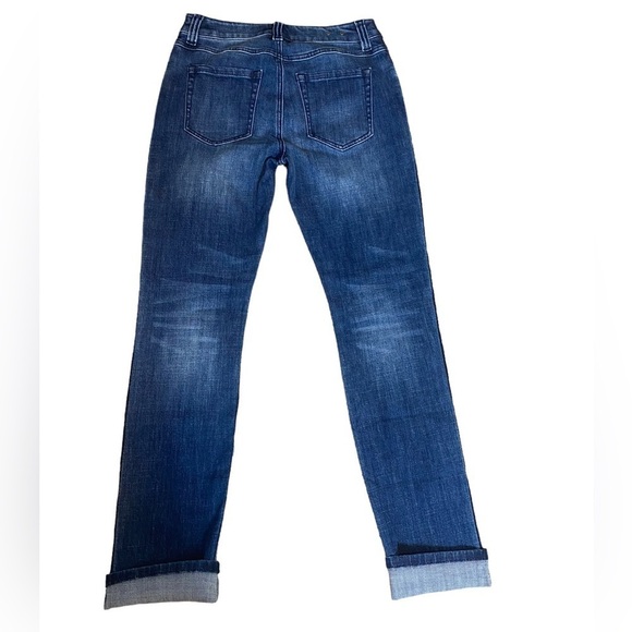 Cabi #3750 Tuxedo High Straight Jeans, Size 2 - Picture 3 of 7